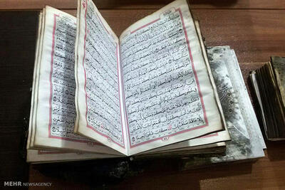 سالم ماندن قرآن‌ها در میان شعله‌های آتش حمله تروریستی چابهار  + تصاویر