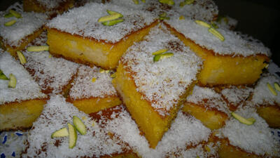 طرز تهیه کیک باقلوا (یک کیک با بافت لطیف و فوق العاده خوشمزه) - خبرنامه