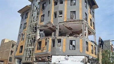 علت انفجار هولناک یک ساختمان در گرمسار اعلام شد