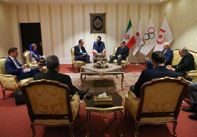 دیدار مسئولان کمیته ملی المپیک با سفیر فرانسه در ایران - تسنیم