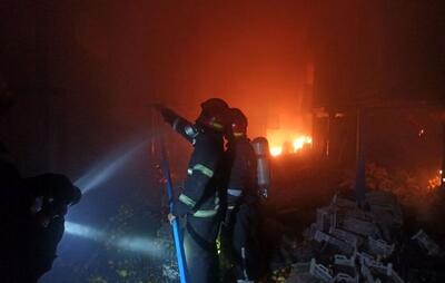 انفجار در قزوین جان مامور آتش‌نشان را گرفت