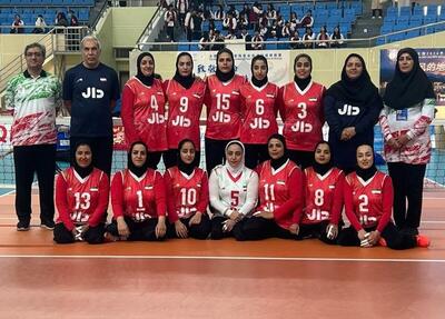 والیبال نشسته بانوان ایران به المپیک پاریس نرسید