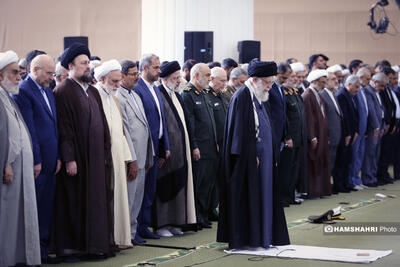 تصاویر اختصاصی همشهری از اقامه باشکوه نماز عید فطر در مصلای تهران ۱