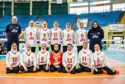 تیم ملی والیبال نشسته بانوان ایران از کسب سهمیه پارالمپیک پاریس بازماند
