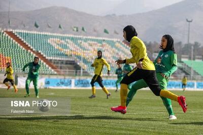 عکس| پایان لیگ برتر فوتبال زنان با جشنواره گل قهرمان