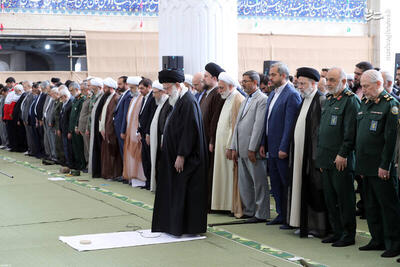 فیلم/ گزارشی از مراسم نماز عید فطر در مصلی تهران