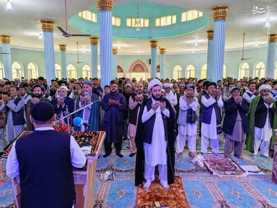 عکس/ اقامه نماز عید فطر در افغانستان