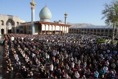 نماز عید سعید فطر در شیراز اقامه شد