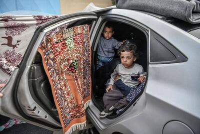 حال و هوای کودکان غزه در صبح عید فطر
