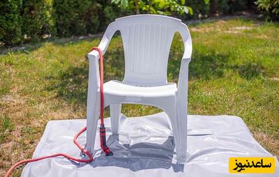 خلاقیت جالب و تحسین برانگیز یک ایرانی در تبدیل صندلی پلاستیکی به ویلچر حماسه ساز شد+عکس/ و هنری که نزد ایرانیان است و بس!