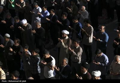 تصاویر هوایی از نماز عید فطر در مسجد جمکران- فیلم دفاتر استانی تسنیم | Tasnim