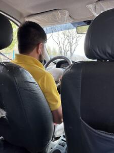 عکس این راننده تاکسی اینترنتی خیلی پربازدید شده است