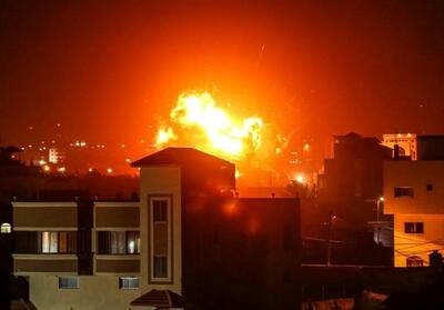 حملات بامدادی شدید جنگنده‌های اسرائیل به مرکز و جنوب غزه