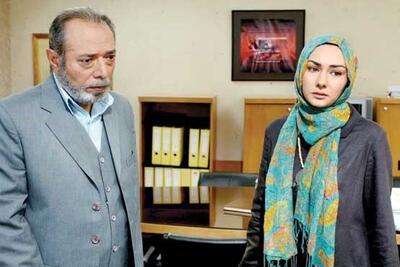 (عکس) پشت صحنه سریال میوه ممنوعه با حضور هانیه توسلی و علی نصیریان