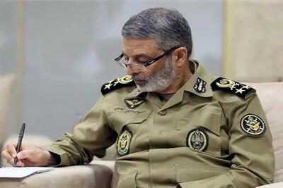 پیام تسلیت فرمانده کل ارتش به رییس دفتر سیاسی حماس