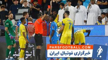 عکس| عاقبت اخراج رونالدو توسط داور جنجالی! - پارس فوتبال | خبرگزاری فوتبال ایران | ParsFootball
