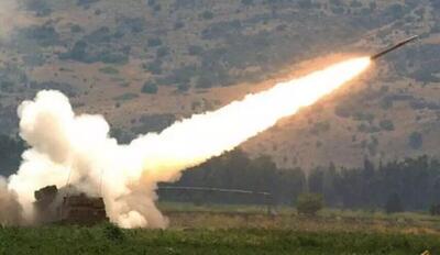 حمله راکتی گسترده حزب الله لبنان به اسرائیل