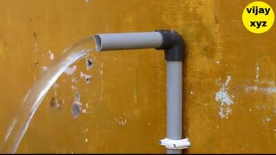 (ویدئو) یک روش جدید برای وصل کردن شلنگ و لوله PVC به لوله آب