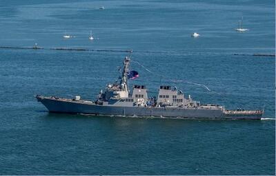 استقرار یک کشتی جنگی آمریکایی در مدیترانه برای کمک به اسرائیل + جزئیات