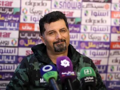حسینی: زورمان به استقلال نرسید/ زمان کم ریکاوری روی بازی ما تاثیر داشت