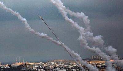ویدئویی از موشک‌باران بی‌وقفه در آسمان اسرائیل | رویداد24