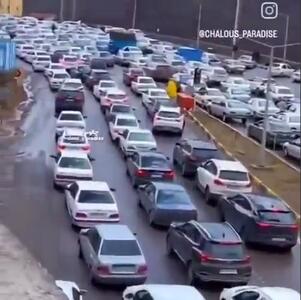 جاده کرج-چالوس و آزادراه تهران-شمال رفع انسداد شد