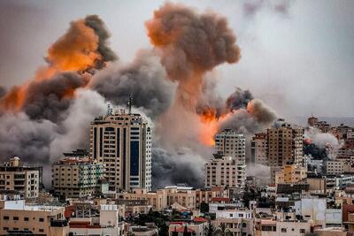 حمله سنگین جنگنده های اسرائیل به اردوگاه آوارگان «النصیرات»