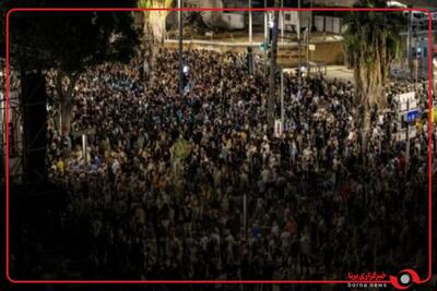تظاهرات گسترده ضد نتانیاهو در تل‌آویو