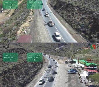 ترافیک سنگین در جاده هراز | اقتصاد24