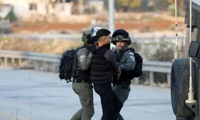 بازداشت ۸ هزار و ۲۱۵ فلسطینی در کرانه باختری از ۷ اکتبر