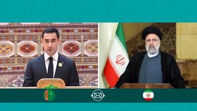 رئیس جمهور ترکمنستان عید سعید فطر را به رئیسی تبریک گفت