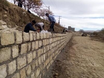ساخت دیوار ساحلی منطقه جوادیه بجنورد تا پاییز تکمیل می‌شود