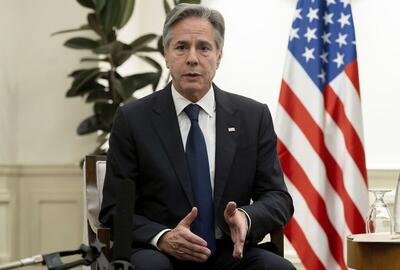 وزیر خارجه آمریکا در نشست بایدن با تیم امنیت ملی کاخ سفید شرکت می‌کند