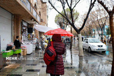 باد و باران بهاری پدیده غالب اصفهان است
