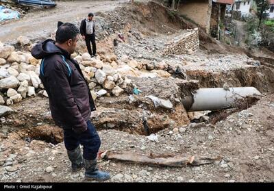 خسارات سیلاب در روستای لیماچال اشکور -گیلان- عکس خبری تسنیم | Tasnim