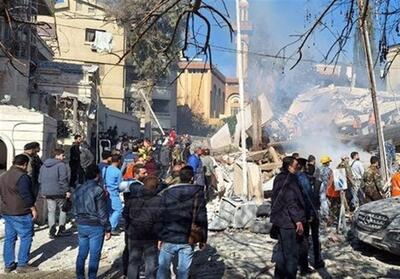 انفجار خودرو در   المزه   دمشق - تسنیم