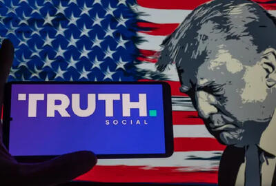 سقوط آزاد شبکه اجتماعی دونالد ترامپ در بازار بورس آمریکا - زومیت
