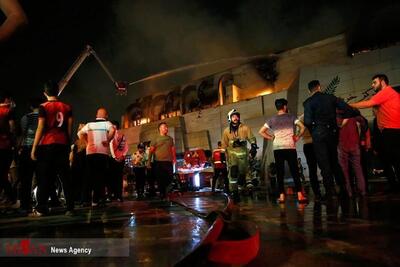 آخرین وضعیت آتش‌سوزی در مجتمع تفریحی زیتون شیراز