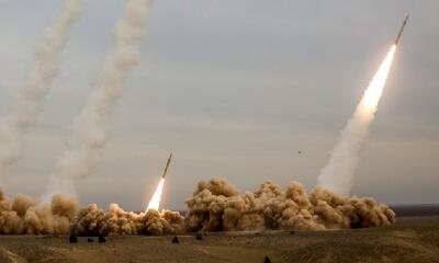 نخستین تصاویر از شلیک موشک توسط جنگنده های اسرائیلی به پهپادهای ایران + فیلم