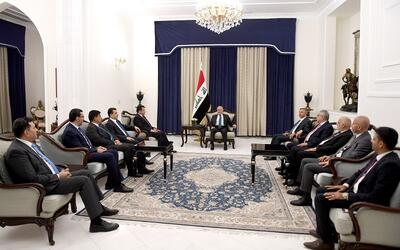 تاکید رئیس‌جمهوری عراق بر لزوم کاهش تنش‌های منطقه و عدم گسترش دایره درگیری