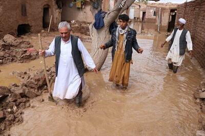 بارندگی شدید و سیلِ روز‌های اخیر افغانستان؛ ۳۳ نفر جان باختند!