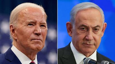 گفت‌وگوی تلفنی بایدن و نتانیاهو