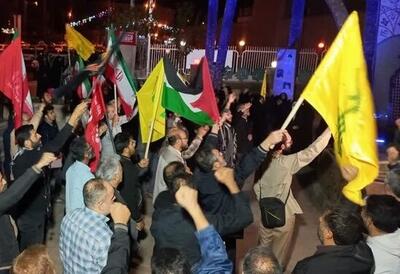 تجمع خودجوش مردم تهران در میدان  فلسطین |‌ ویدئو
