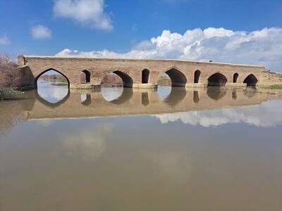 «کوریجان» بزرگترین و زیباترین پل تاریخی دوران صفویه
