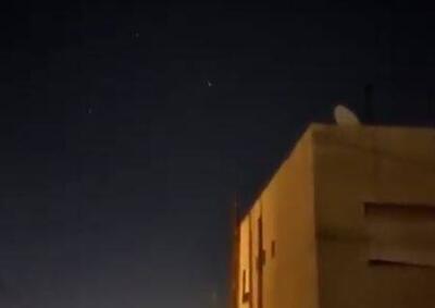 فیلم/ فیلمی از دیده شدن اجسام هوایی بر فراز اردن