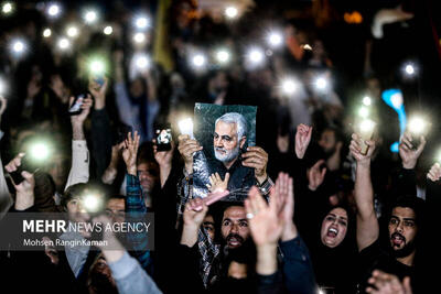 عکس/تجمع خودجوش تهرانی‌ها در حمایت از تنبیه متجاوز