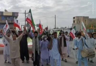 فیلم/ جشن مردم دلگان در سیستان و بلوچستان بعد از حمله ایران به اسرائیل