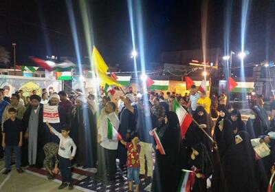 تجمع بوشهری‌ها در حمایت از حمله به اسرائیل+فیلم و عکس - تسنیم