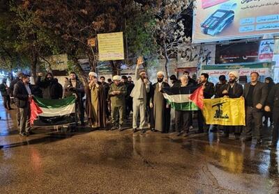 حضور پرشور مردم بجنورد در حمایت از عملیات وعده صادق- فیلم دفاتر استانی تسنیم | Tasnim