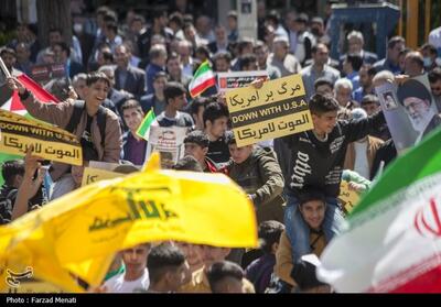تجمع مردم کرمانشاه در حمایت از عملیات سپاه علیه رژیم صهیونیستی- عکس خبری تسنیم | Tasnim